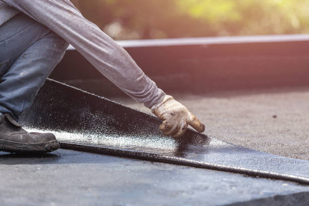 Professional Basement Waterproofing technician working in Copperhill, TN